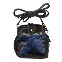 New Retro Womens Bags Avocado Leather Skew Satchel Briefs single shoulder bag Shells Bag Mini Small Bags