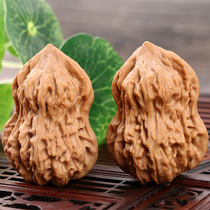 Wenwen walnut gourd-shaped wild big peanut special-shaped plate play handlebar lion head gourd gift medium
