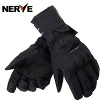Motorcycle gloves German NERVE cold Waterproof warm cotton gloves extended riding gloves spring and autumn men windproof