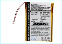 High applicable SonyNWZ-S600 610 615 616 MP3 4 Battery LIS1401