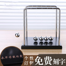 Office creationist maglev pendulum office Newton swing ball perpetual machine instrument home decoration living room table chaos