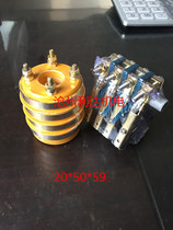 Matsukawa Food Machinery Set Electric Ring Inner 20 50 50 High 60 Four-Way Set Electric Ring Herringbone Copper Brush Holder Assembly 