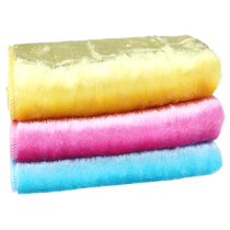 Non-stick oil cloth super strong water absorption soft non-hair single-bar 23x18cm non-fading dish towel towel car towel