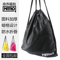 NITRO Corset Pocket Drawstring Backpack Womens Backpack Drawstring Bag Shoulder Bag Drawstring Pocket Swimming Bag