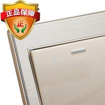  ZTE B8 series one-open double-control switch brushed panel 3C certification 86 type 300 yuan