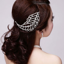 Clearance] Bride wedding dress accessories 18-year-old crown headdress Korean accessories hair accessories hair comb 098