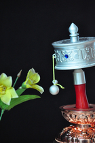 品牌直销：“嘛呢括罗”百字明中号轴承版手摇转经轮