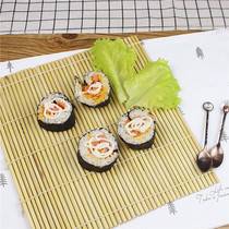 Japanese Cuisine Bamboo Sushi Curtains Made Sushi Tools Sushi Sushi Bamboo Curtain Rolls Sushi Utensils Sushi Rolls