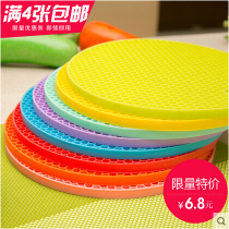 Double 12 special clearance honeycomb Silicone thermal insulation pad anti-scalding mat mat ant nest desktop protective pad pan mat