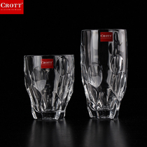 Crystal glass heat-resistant unleaded water cup creative juice cup beer glass wine glass whiskey Cup bubble Cup