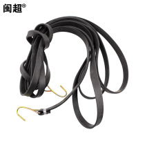 Minchao motorcycle electric car rear shelf tie luggage rope rubber rubber luggage strapping rope 4 5m