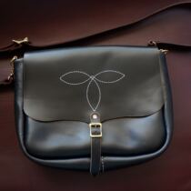 American Horween horween CXL American retro retro messenger bag shoulder bag hand stitched