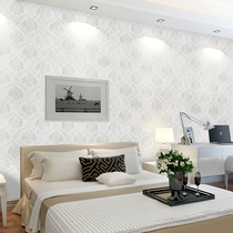 New self-adhesive wallpaper thickened waterproof 3d Three-dimensional European wall sticker Bedroom living room moisture-proof self-adhesive wallpaper color crystal film