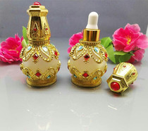 Textured embroidered color empty bottle grain embroidered split bottle set box spot cosmetic empty bottle perfume bottle essential oil Packaged Bottle
