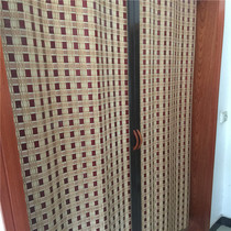 Fresh high-end shading bamboo sliding door bamboo sliding door partition bamboo curtain folding door hotel simple door roller shutter new