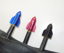 Rocket color valve cap beauty mouth valve cover beauty mouth valve cover beauty mouth special aluminum alloy