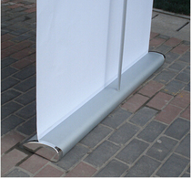 Wide Seat Aluminum Alloy Yi Labao Water Drop Type Yi Labao Poster Promotional Easel Advertising Frame