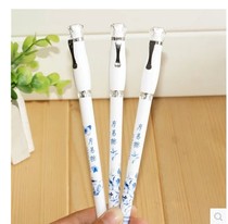 New hobby 8024 Moe easy to wipe blue and white porcelain Erasable Gel Pen thermal erasable water pen 0 5 full needle tube