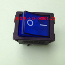 Taiwan Four-foot blue light 32 * 25 large boat type switch 20A125V16A250V open pore 30 * 22 with certified HPR
