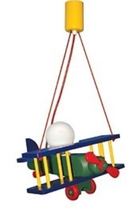 German Direct mail Waldi Leuchten Childrens room Childrens bedroom chandelier airplane gift 90111 0
