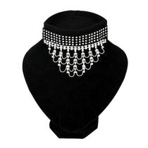 Necklace Woman Scarf Neck Necklace Pendant Warm False Collar Drill Wedding Dresses Autumn Winter Evenings Han Style Cover Chain Ornament Wedding Dress Accessories