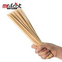 Barbecued bamboo stick safe and environmentally friendly lamb kebab barbecue needle 80-90 outdoor barbecue bamboo stick