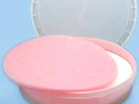 New 8-inch wafer cassette (0 9-inch high barrel cake box with sponge isolation paper)