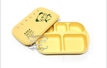 South Korea imported corn starch plate safe and biodegradable environmental protection non-toxic childrens tableware environmental protection rice plate