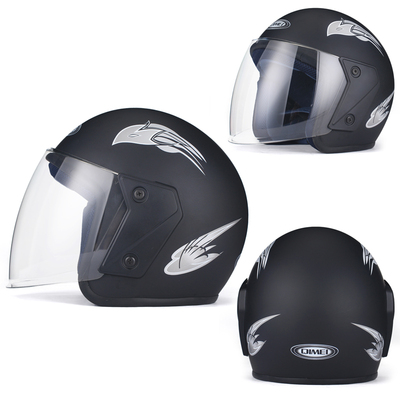  Motorcycle helmet children 10-year-old 11-12-13-18 teenagers big children electric spring and autumn four high-definition security