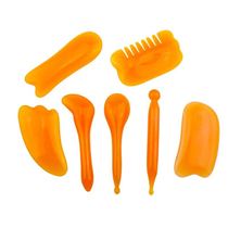 Scrapping massage board horn whole body universal neck facial plank beauty stick facial set home three-piece set