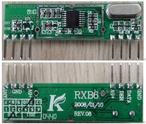 Super heterodyne 3400 module high sensitivity anti-jamming 8-pin 8-pin receiving module