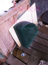 Factory direct tempered glass: table side bathroom custom-made frameless door induction door to spring door