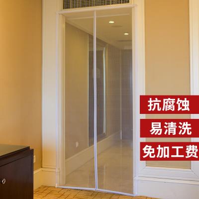  Door curtain Door Living room salmonella magnetic spring detachable hotel dust-proof closed glass Construction site thickened salmonella yarn
