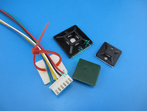 Adhesive back type power supply type wire storage seat cable harness with fixed wire clamp wire tube finishing winding