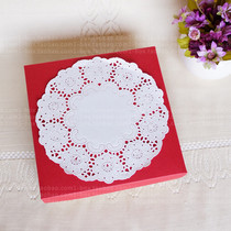(Stock) 6 5 inch cake paper lace paper dessert paper flower pad paper flower bottom paper baking paper