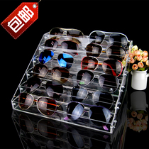 Removable multi-layer display frame Sunglasses display frame Sunglasses display frame Transparent acrylic glasses storage box