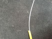 Fiber optic line 0 9MM PVC fiber optic wire inside tight foreskin line white