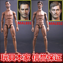 DAMTOYS 1 6 NARROW-SHOULDERED MALE BODY 2 0 WALKING DEAD MALE01 RICK MALE02 CROSSBOW MALE DAM
