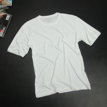 Foreign trade spirit mens basic plus fat plus size quick-drying T-shirt casual sports short-sleeved top BF1-Q599