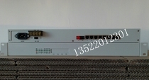 Rack-type 4-way telephone optical transceiver four-way telecommunications level dual power supply