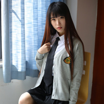 British autumn and winter student clothes Female school uniform suit Japanese sailor suit jk uniform Korean high school female student uniform sweater
