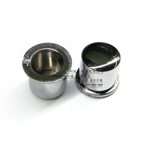 Electroplated key cap 10X10mm with edge plastic plated melting inner hole 6 8 touch switch large key cap