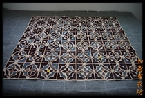 Miao old embroidery patch embroidery old quilt cut cloth embroidery hand embroidery quilt embroidery quilt face Miao embroidery L328