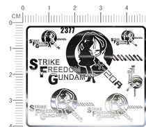 2377 k5] STRIKE FREEDOM Rax gd Metal Sticker