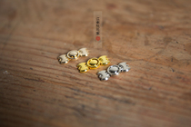 (Small gold ingot)Hanfu accessories Metal buckle collar buckle Hanfu mother and child buckle three colors optional