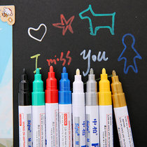 Zhongbai paint pen SP-103 fine character pen head 2 0MM tire pen lacquer pen sign-in pen DIY photo album graffiti pen