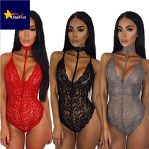 Women-Sexy-Lingerie-Lace-Dress-Underwear-Black-Babydoll-Slee