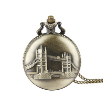 Great number of sea cities Mirage House Retro Nostalgia nostalgic Wind Table II Bridge Retro Fine Chain Quartz Waimeter 8029