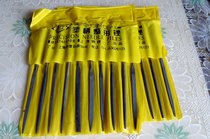 Hugong brand assorted file plastic handle plastic file 10 sets of 3×140mm set of dampening knife