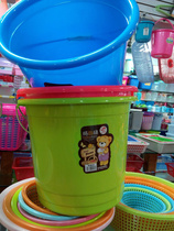 Plastic Carry-on small bucket Home Large Number Thickened Laundry Bucket Bucket bucket Car Wash Barrel Plastic Bucket Laundry Bucket